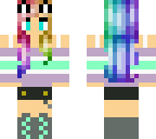 rainbow fox girl