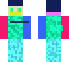 random colors skin
