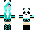 teal panda