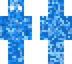 the blue