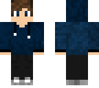 blue hood boy