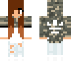 brown hair adidas girl