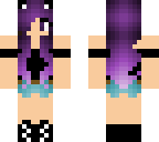dark purple girl