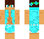 light blue kawaii boy