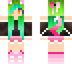 pink cat girl