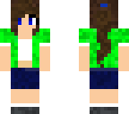 pixelated girl