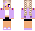 pretty purple girl