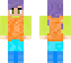 purple hair home depot shirt guy