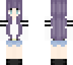 purple haired girl - obsessions
