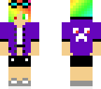 rainbow girl