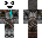 white turtle mask knight