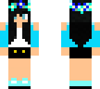 blue girl