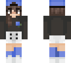 blue girl