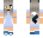 blue wolf girl