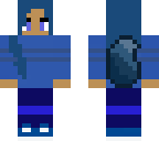 blue wolf girl