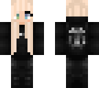 girl in black