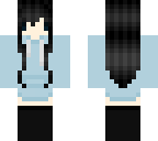 light blue oversized hoodie