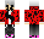 red jacket drippy human sans