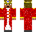 red medieval king