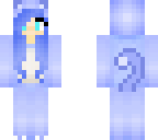 blue cat onesie