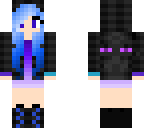 blue ender girl