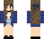 blue girl