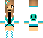 blue girl