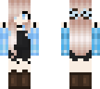 blue girl