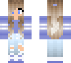 blue girl