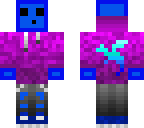 blue slime hoodie