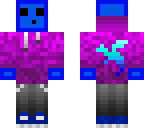 blue slime hoodie
