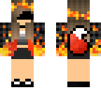 flame girl
