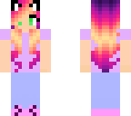 flaming gammer cat girl back to school