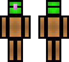 green chest head