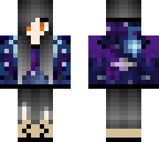 me with galaxy hoodie