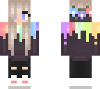 rainbow girl
