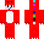 red dino baby