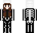 skeleton onesie