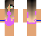 summer's purple swimsuit