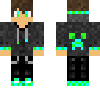 teal and green teen boy