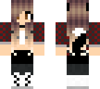with white shirt and ears