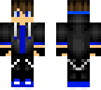 black and blue boy