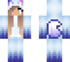 blue fox onesie