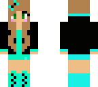 blue girl