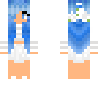 blue school girl