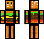 burger with black outline for mr slim