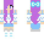 cool blue girl