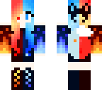 fire and ice wolf girl