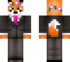 fox girl in a suit