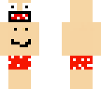 notch in a bathing suit